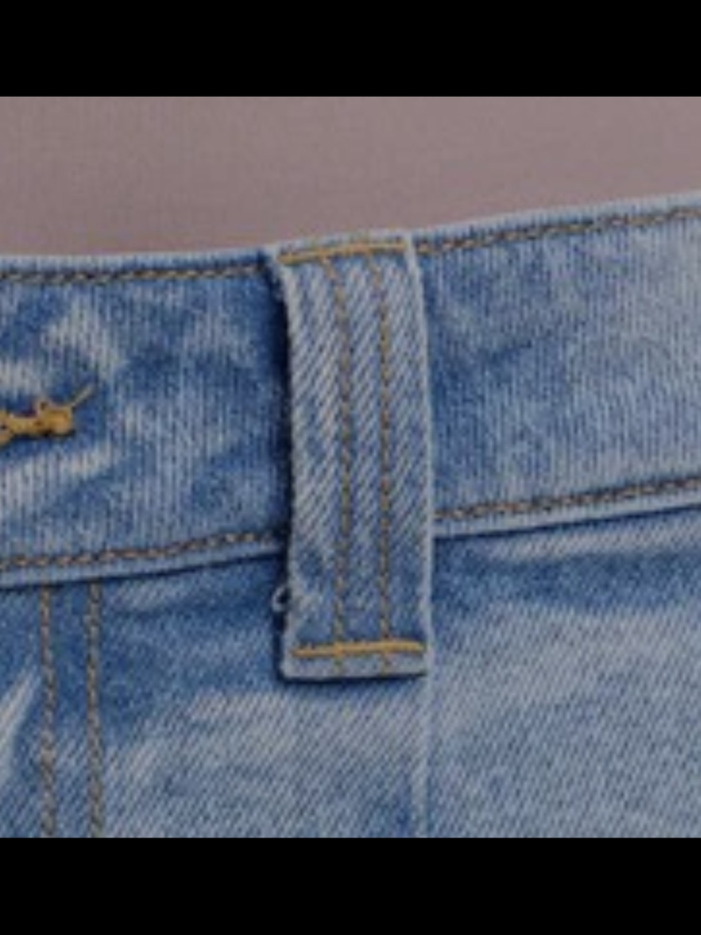 Cello Low Waisted Ruffle Denim Mini Skirt.szL. - Picture 4 of 6